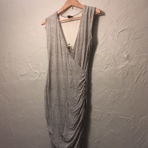 Ruched Knit Printed Midi Dress - Mossimo